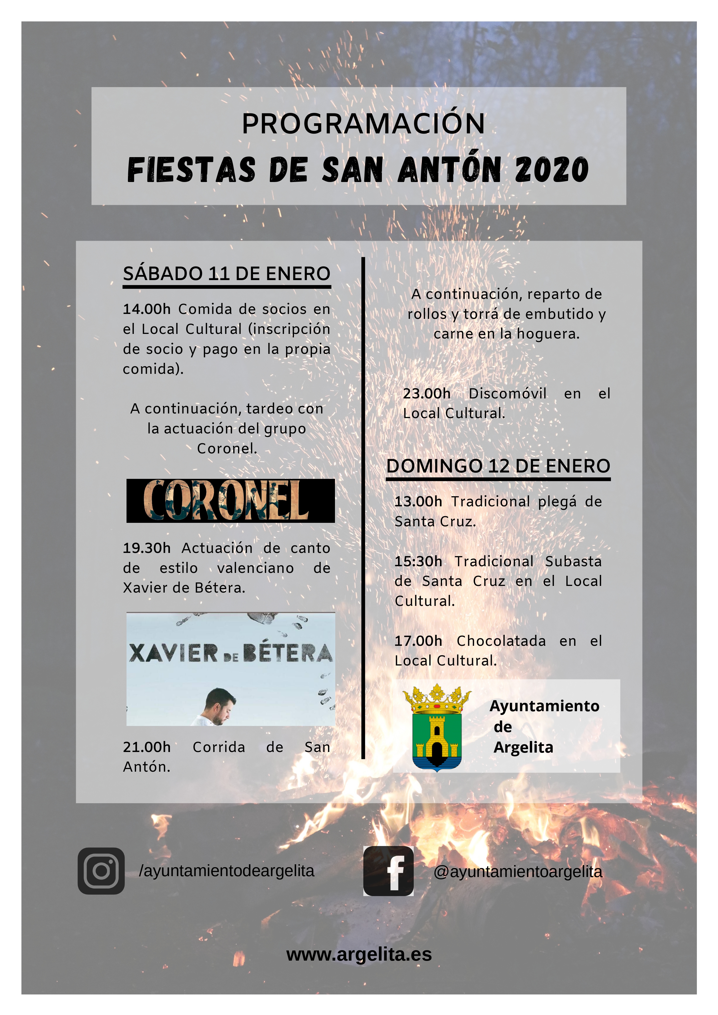 FIESTAS DE SAN ANTÓN 2020